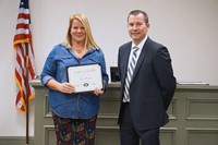 Teacher with Superintendent