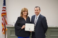 Teacher with Superintendent
