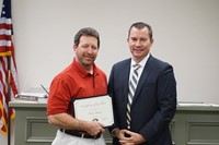 Teacher with Superintendent