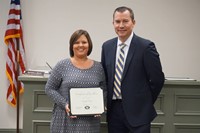 Teacher with Superintendent