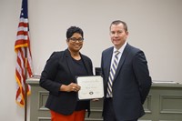 Teacher with Superintendent