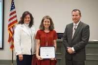 Principal, Volunteer of the Month and Superintendent 