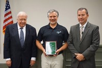 Dr. Swartzmeyer, Richard Hartman and Dr. Franklin