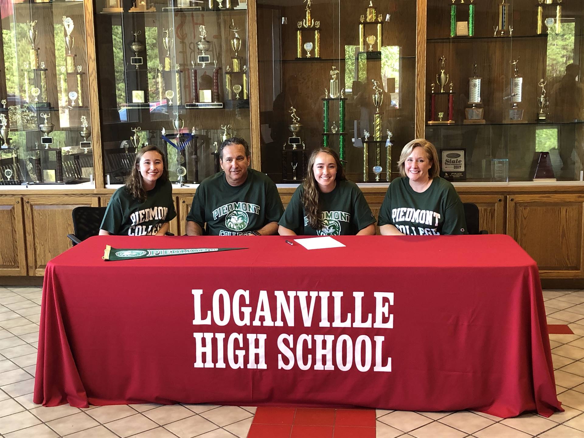 Morgan Calhoun Signing - Piedmont