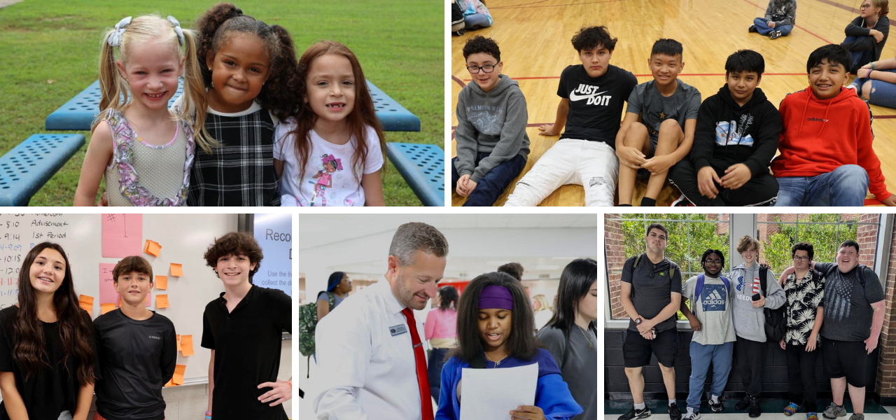 student collage