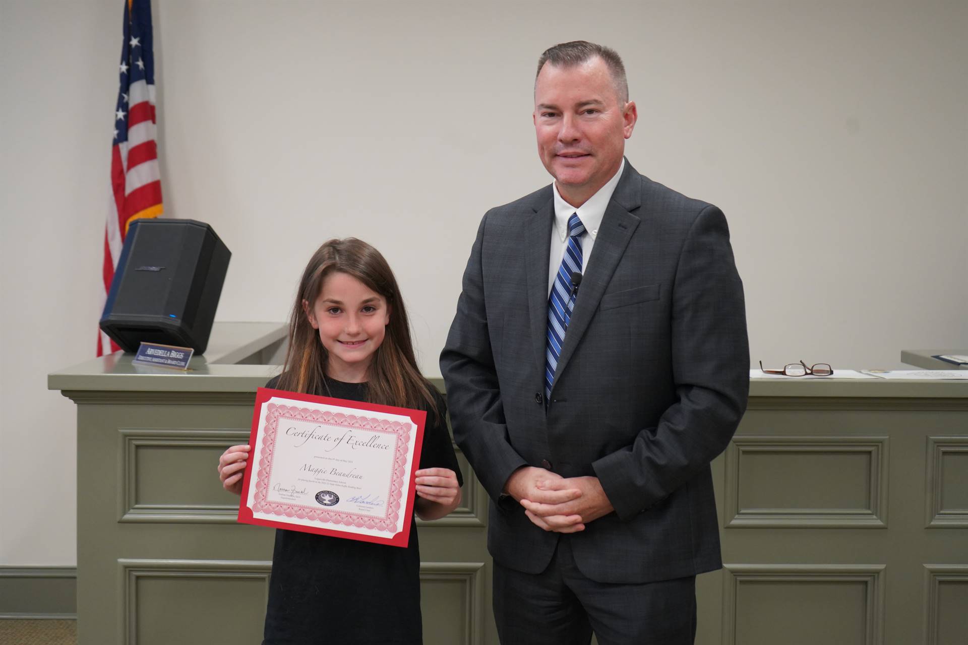 BOE Meeting Recognition