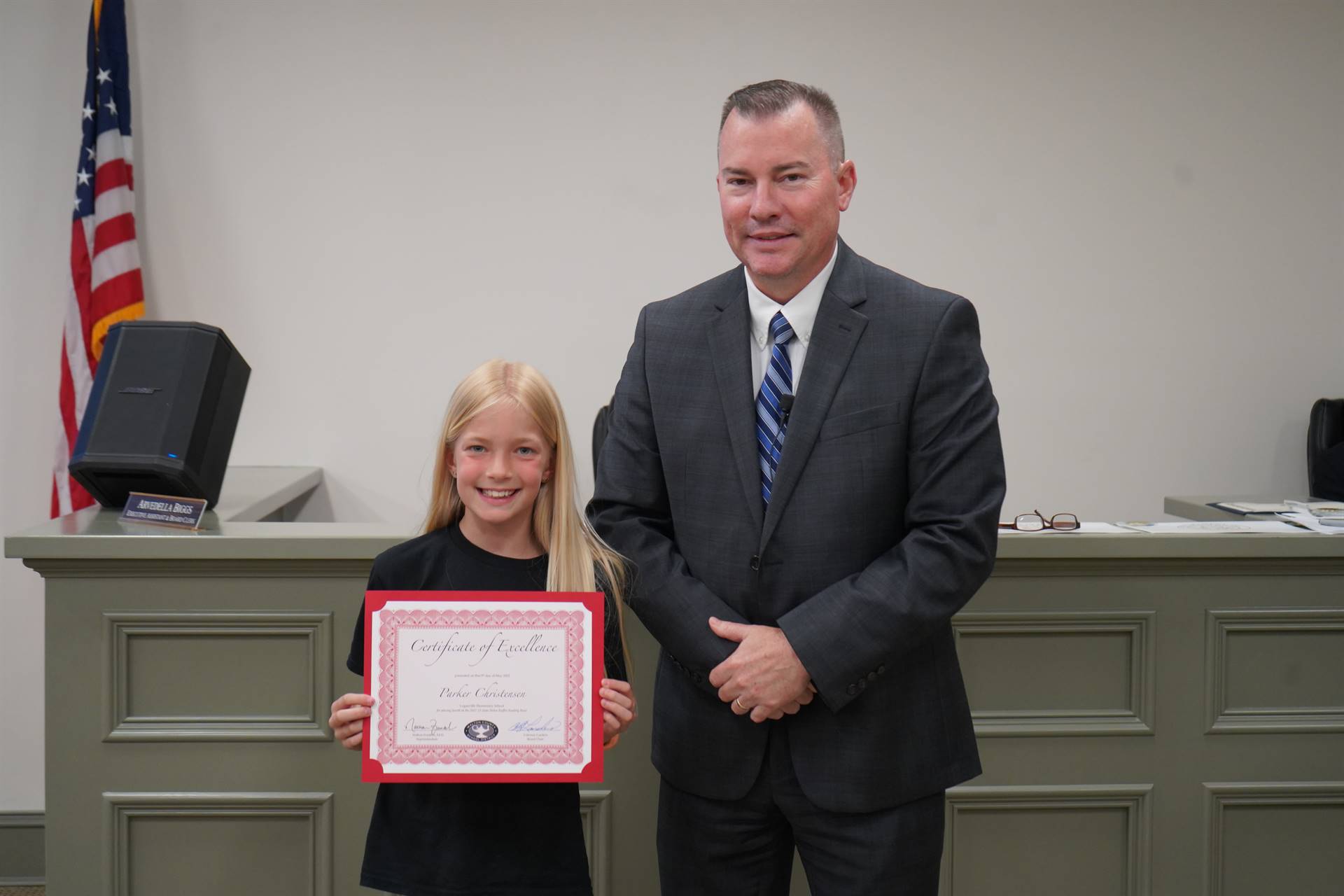 BOE Meeting Recognition