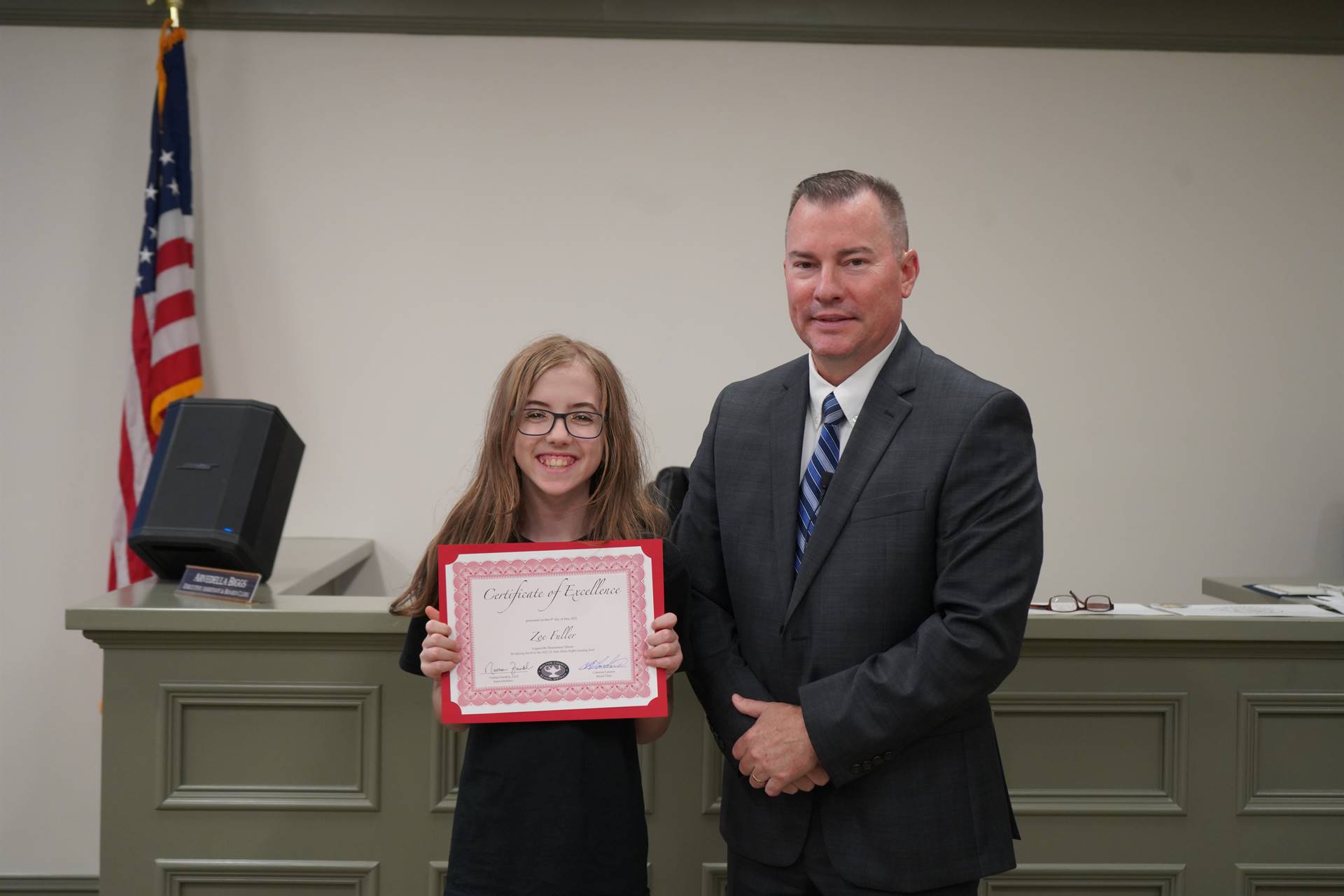 BOE Meeting Recognition