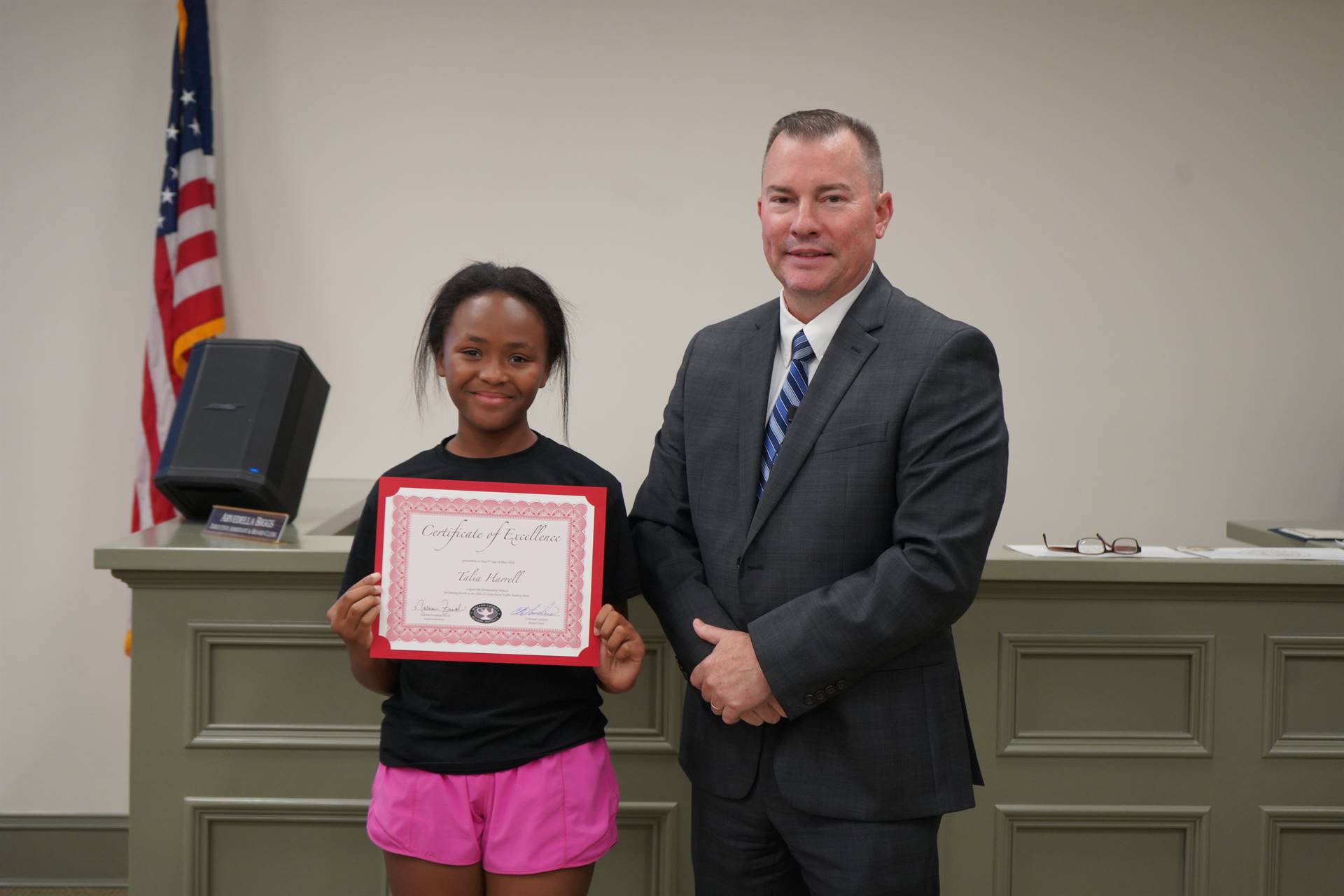 BOE Meeting Recognition