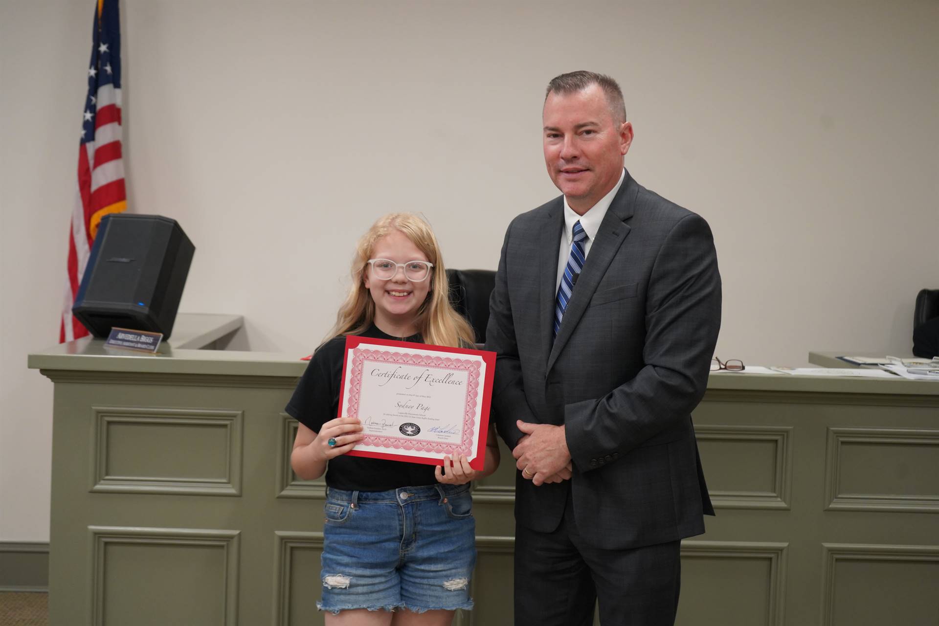 BOE Meeting Recognition