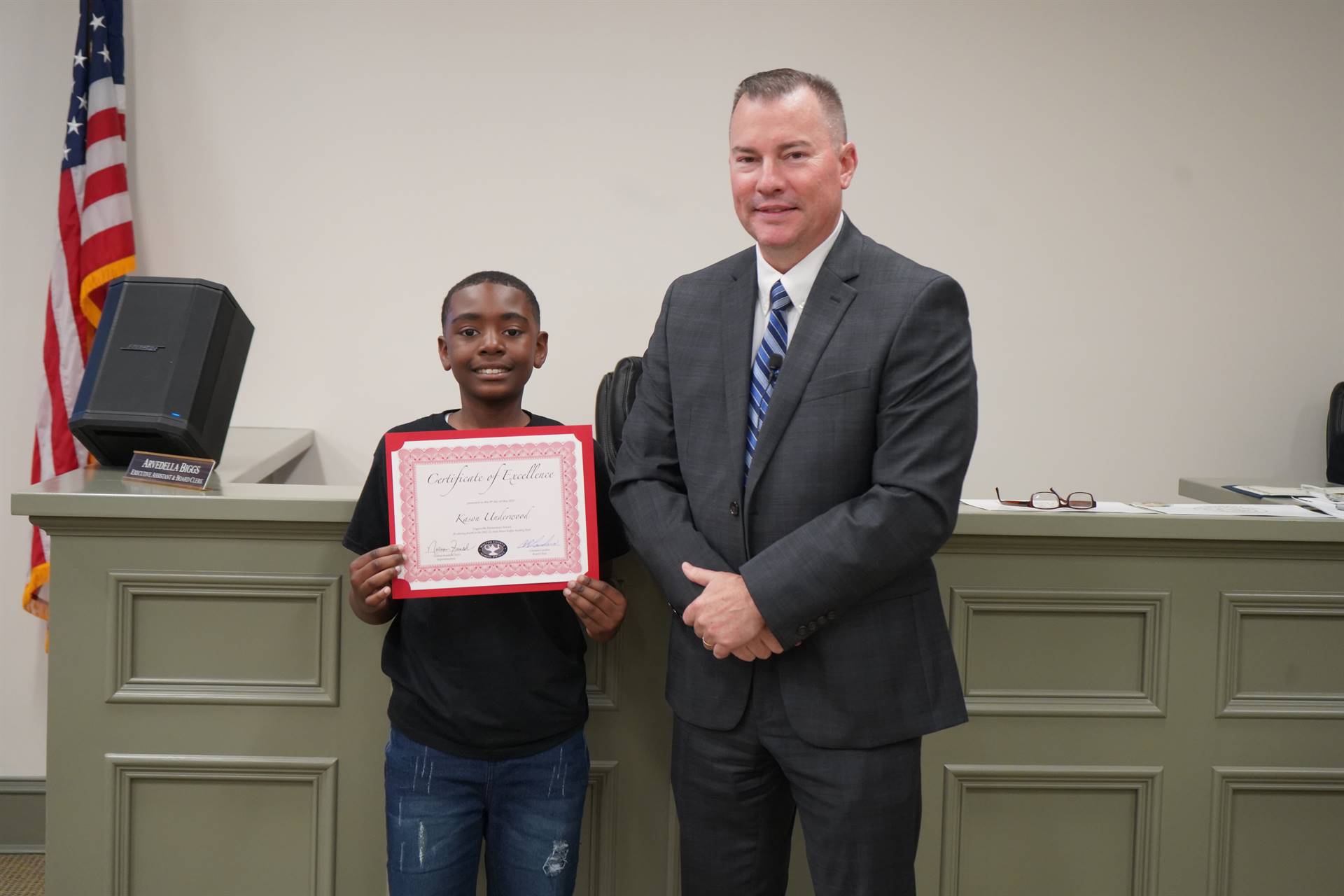 BOE Meeting Recognition